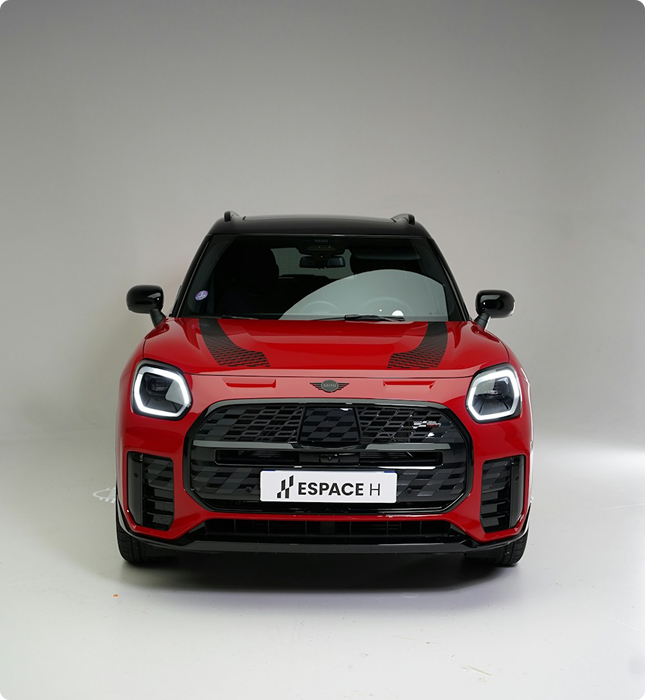 Modern Red Car