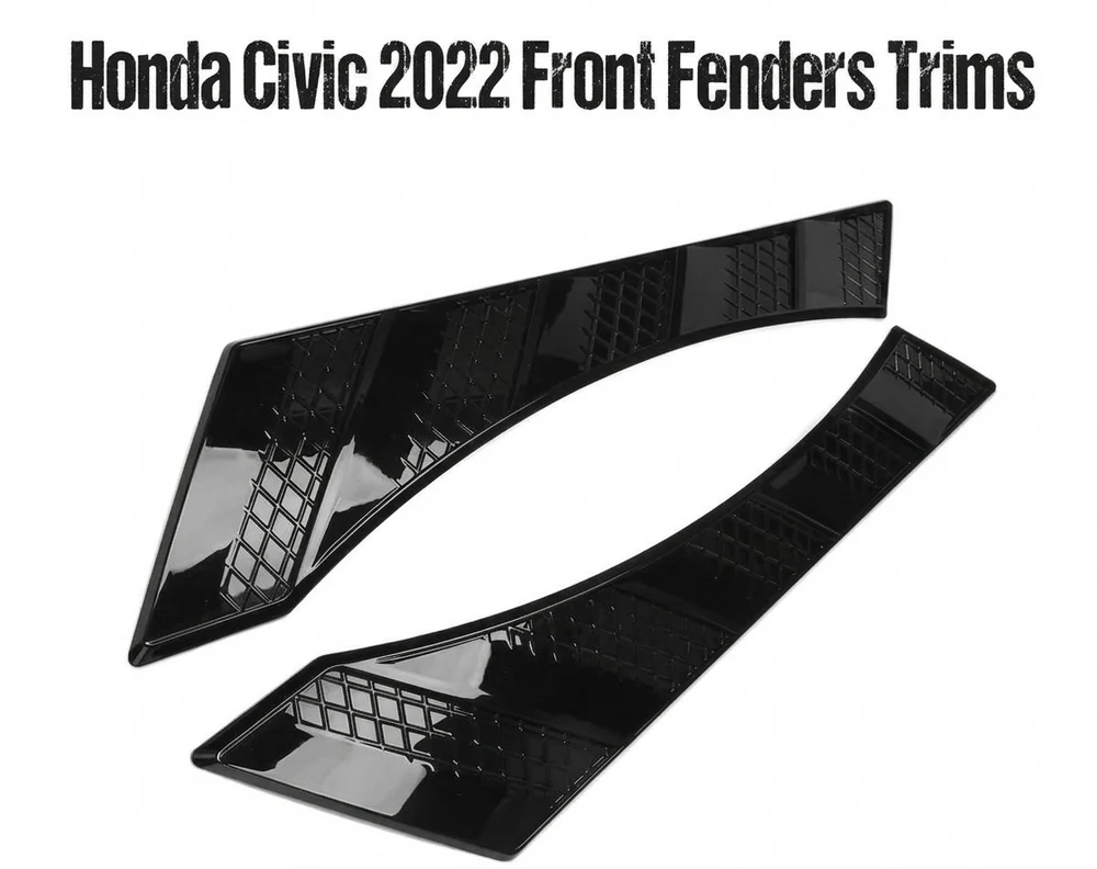 Honda Civic Fender Trim Black Model: 2022-2026 - Image 1
